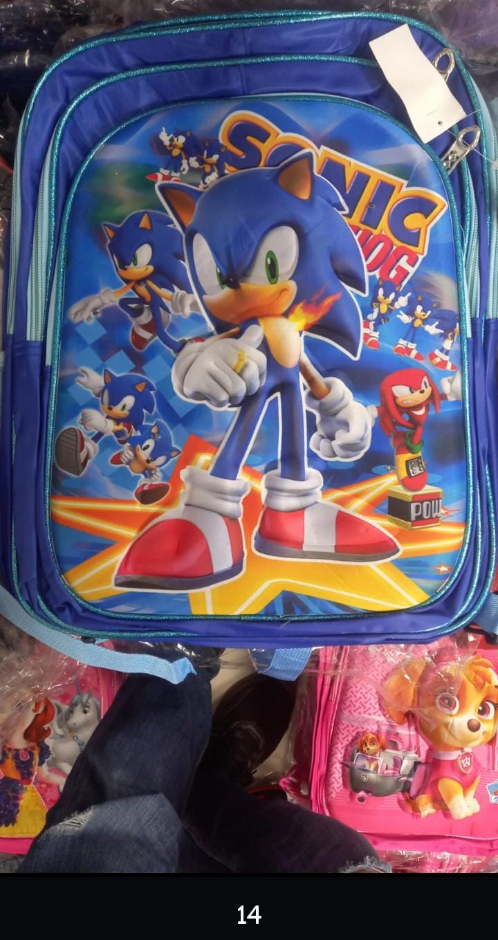 Vista 18 de Maleta escolar, cartuchera y lonchera te - Maleta: DragonBall